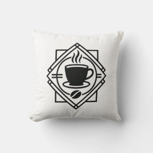 Coussin Coffee Emblem Pillow