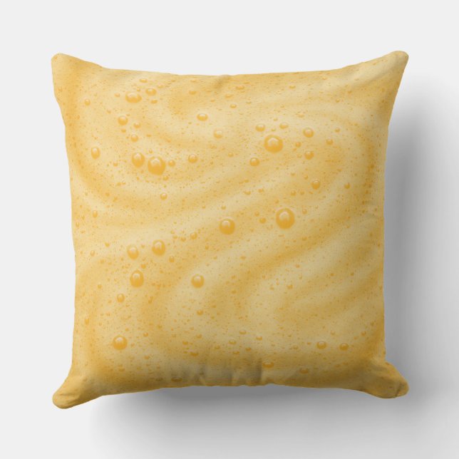 Coussin Coffee foam background  (Verso)
