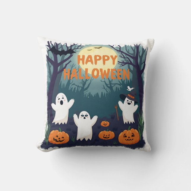 Coussin Cojin de halloween para niños (Recto)