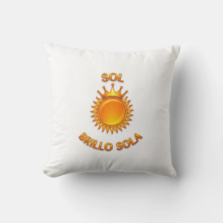 Coussin Cojín de Poliéster “Si Brillo Sola” – Suavidad y E