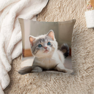 Coussin Cojín decorativo con diseño de gato