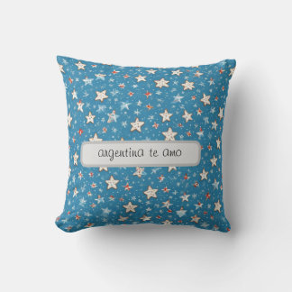 Coussin "Cojín Decorativo con Orgullo Argentino.
