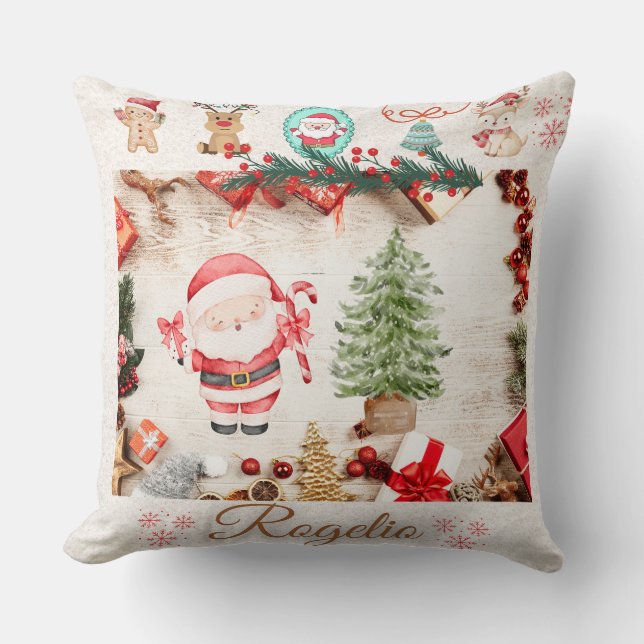 Coussin Cojín navideno  (Recto)