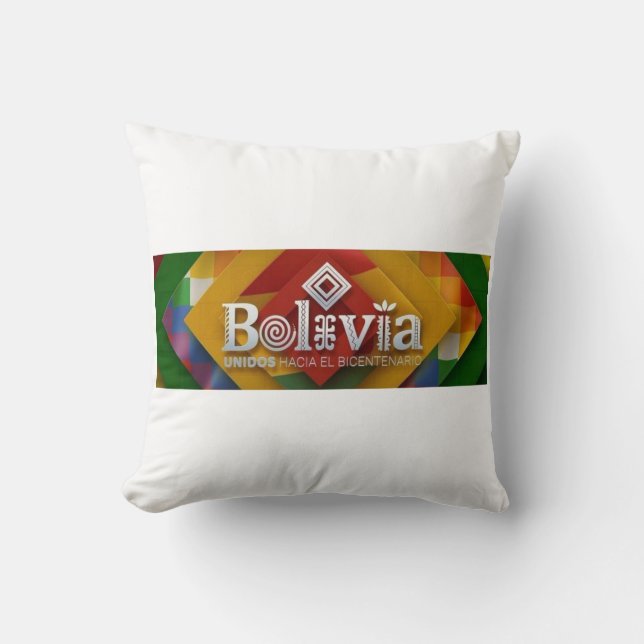 Coussin Cojin Unidos hacia el bicentenario (Recto)