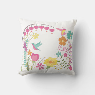 Coussin Colibri