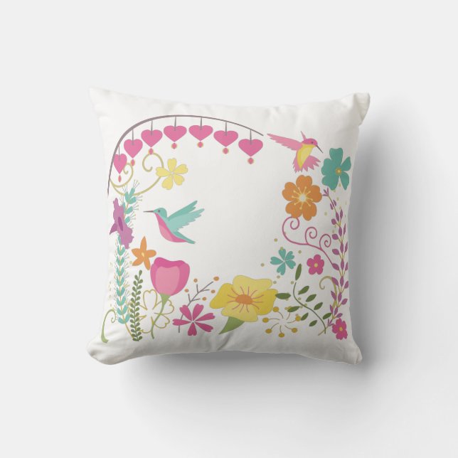 Coussin Colibri (Recto)