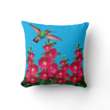 Colibri et coques creux Jeter l'oreiller
