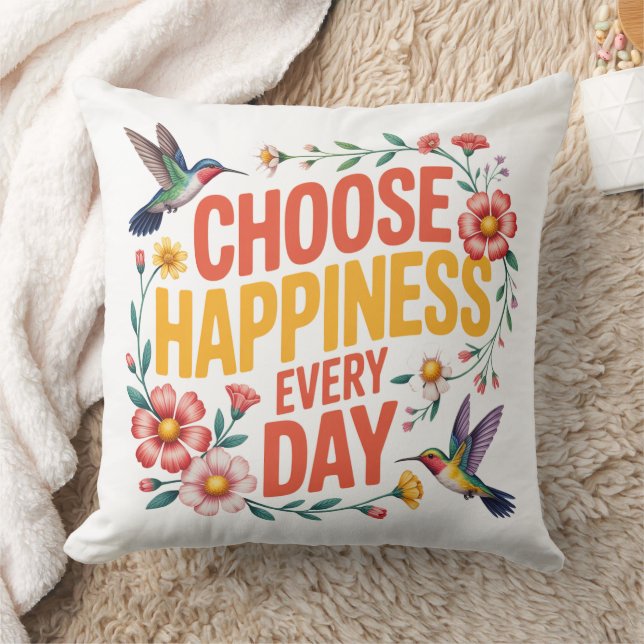 Coussin Colibris du bonheur (Couverture)