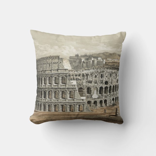 Coussin Colisée de Rome (Recto)