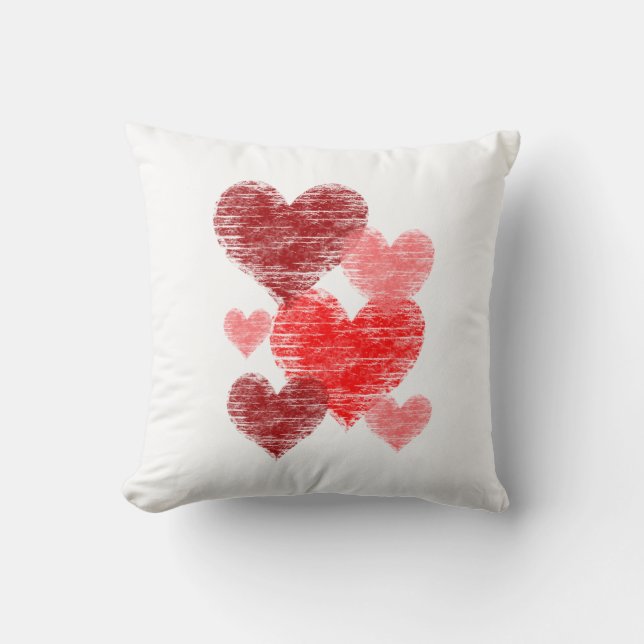 Coussin Collage cardiaque (Recto)