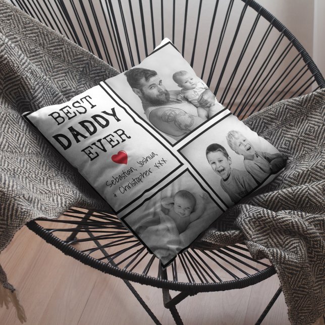 Coussin Collage de photos | Personnalisé (Créateur téléchargé)