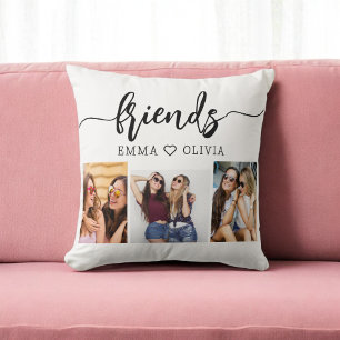 Coussin Collage Friends 3 Photo Friendship