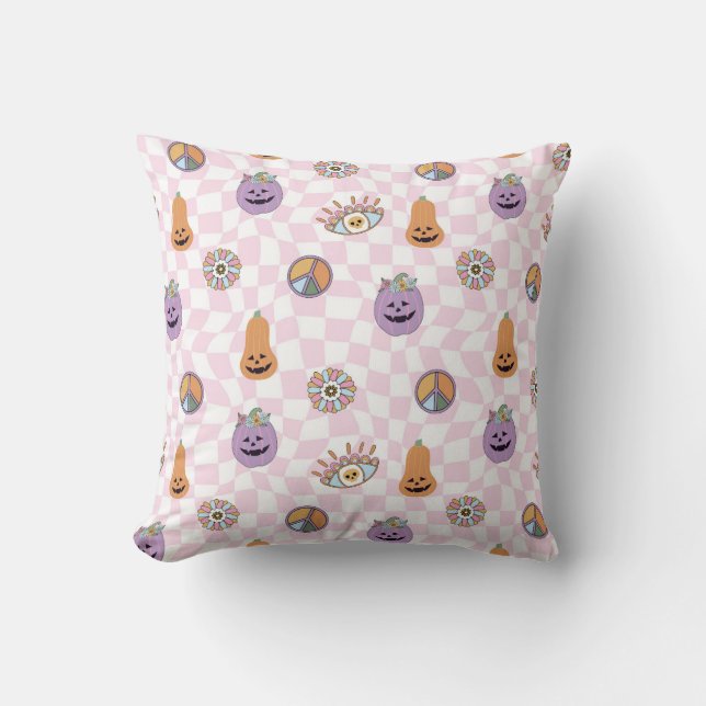 Coussin Collage Halloween super (Recto)