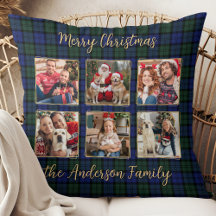 Collage Photo Famille 6 Custom Modern Holiday Plai