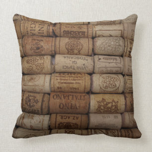 Coussin Collection de liège de vin