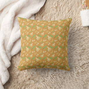 Coussin Collection de Motifs de paniers de fruits - Banane