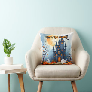 Coussin Collection Halloween Mignonne et Tendance Épouvant