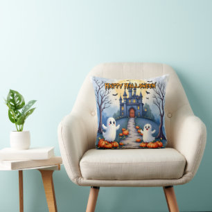 Coussin Collection Halloween Mignonne Tendance Épouvantabl