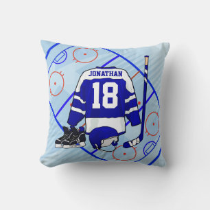 Coussin Collection Kids Ice Hockey Bedroe et En Suite
