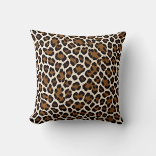 Coussin Collection tendance Leopard blanc haut de gamme