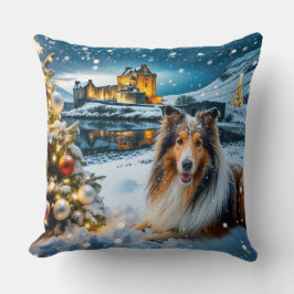 Coussin Collie Holiday