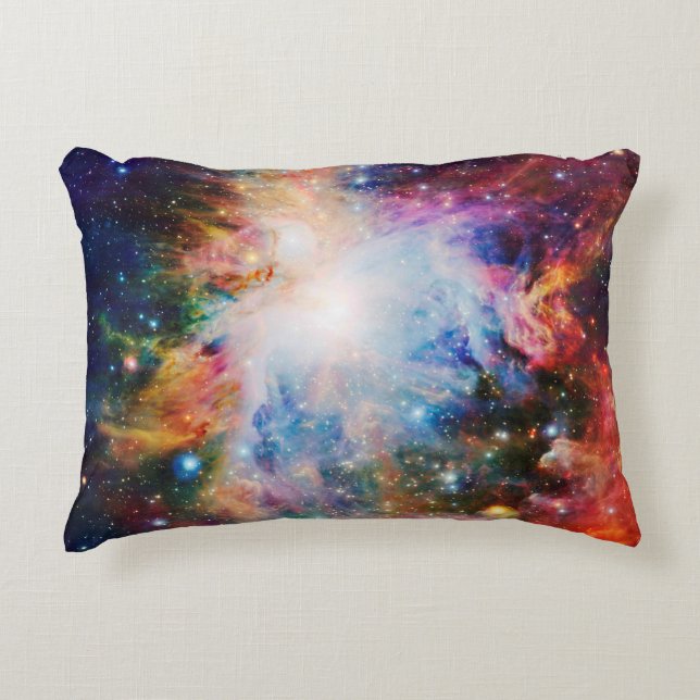 Coussin coloré Nebula Galaxy (Devant)