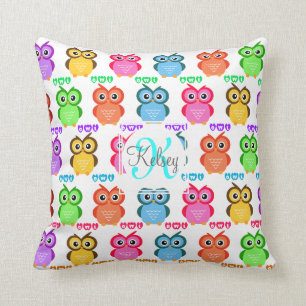 Coussin Coloré possédez le monogramme