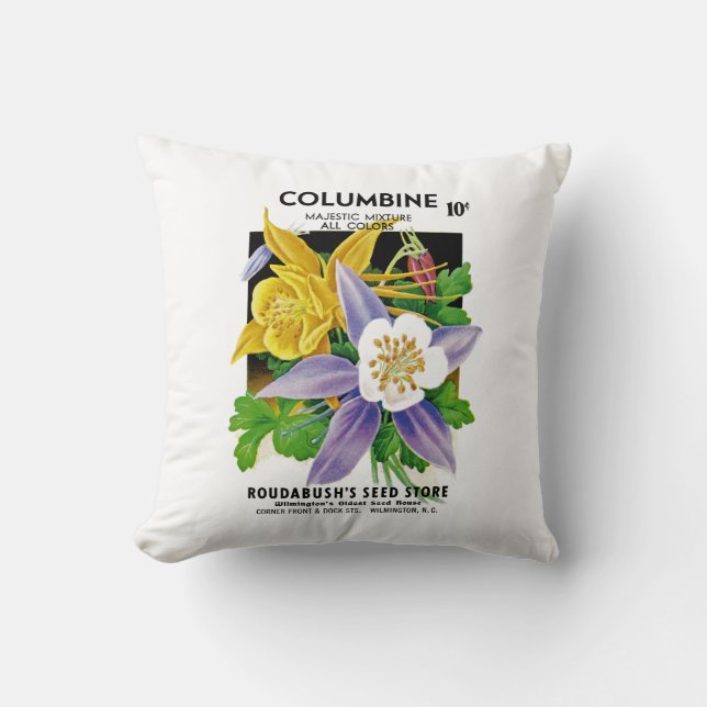 Coussin Columbine (Recto)