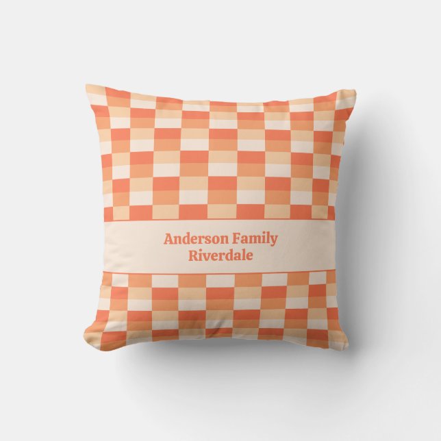 Coussin Combinaison de Flames (Recto)