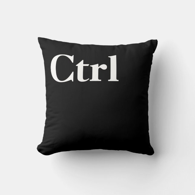 Coussin Commandez la suppression CTRL alt Del d'alt (Recto)