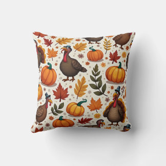 Coussin Commémoratif Thanksgiving