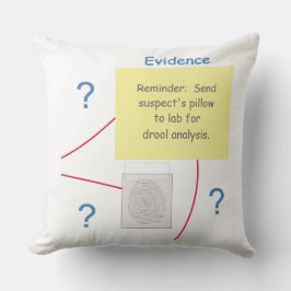 Coussin Commission des preuves de la lutte contre le crime