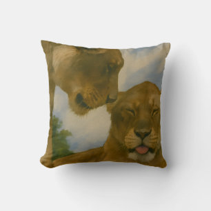 Coussin Compagnie de Lioness en Golden Light