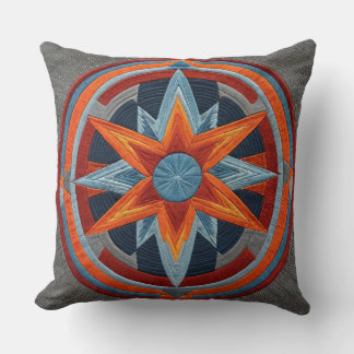 Coussin Compas Cherokee
