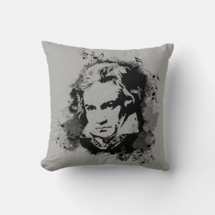 Coussin Compositeur allemand Beethoven musique classique