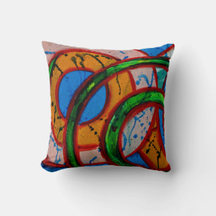 Coussin Composition #20 par Michael Moffa