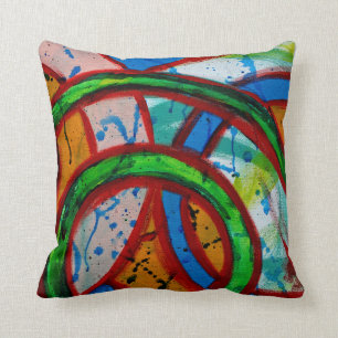 Coussin Composition #20 par Michael Moffa