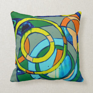 Coussin Composition #26 par Michael Moffa