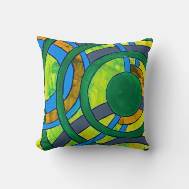 Coussin Composition #28 par Michael Moffa (Recto)