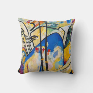 Coussin Composition Quatre de Wassily Kandinsky - Art Abst