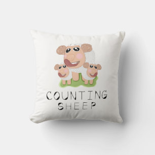 Coussin Compter les moutons.