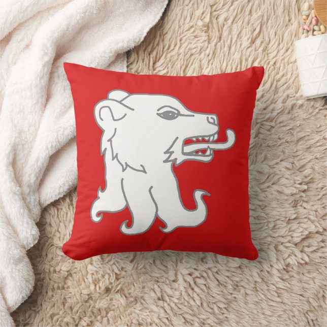 Coussin Comté de la Côte du Ciel Insigne Populace Jeu d'or (Couverture)