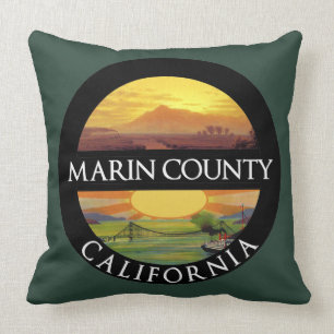 Coussin Comté de Marin Mont Tamalpais T-Shirt