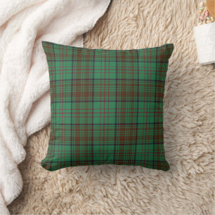 Coussin Comté d'Irlande Dublin Tartan