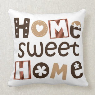 Coussin Conception à la maison douce à la maison de