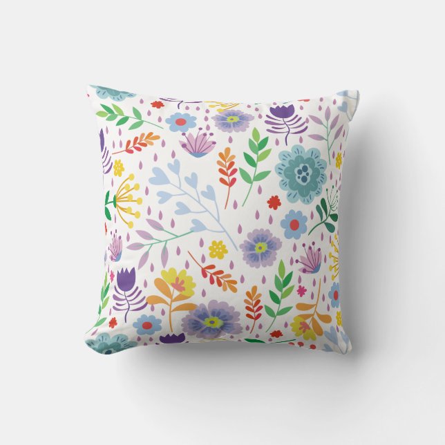 Coussin Conception arrière - plan florale Bestseller pour  (Recto)