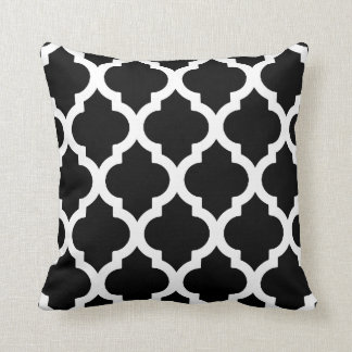 Coussin - conception blanche noire
