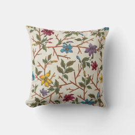 Coussin Conception botanique des fleurs et des branches