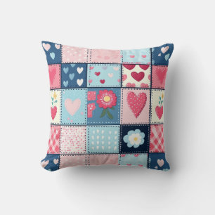 Coussin Conception Charming Cute Patchwork