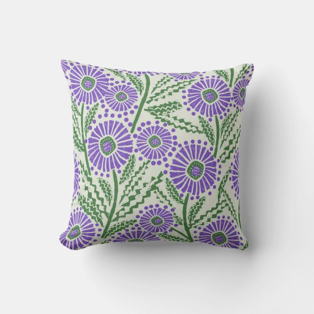Coussin Conception circulaire d'impression (Recto)